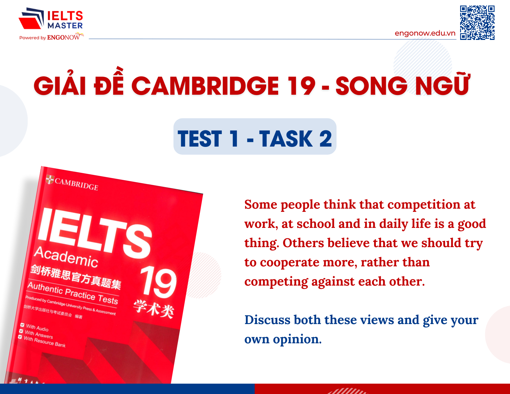 cambridge 19 - writing task 2