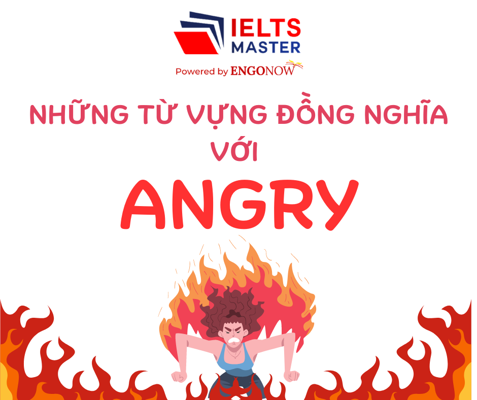 những từ vựng đồng nghĩa với angry