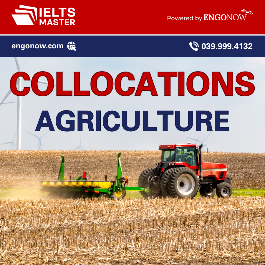 từ vựng collocations chủ đề nông nghiệp