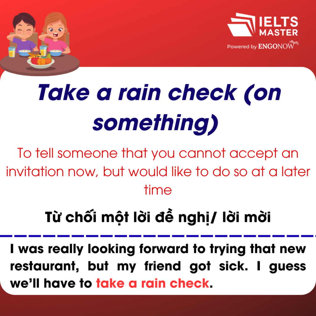 idioms theo chủ đề - EAT AND DRINK