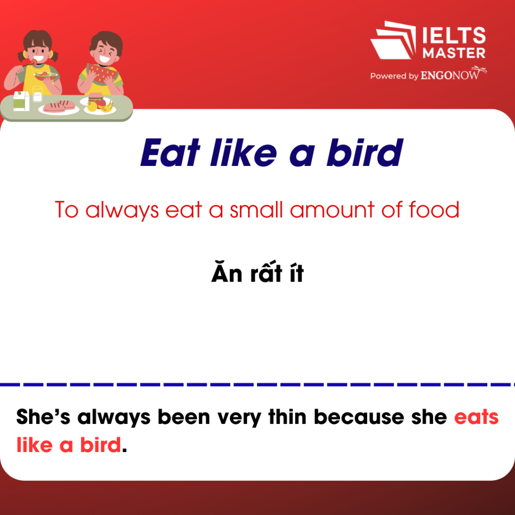 idioms theo chủ đề - EAT AND DRINK